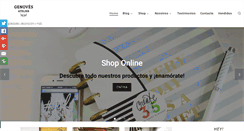 Desktop Screenshot of genovesatelier.com